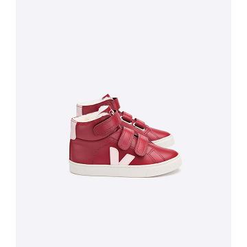Dětské Vysoké Veja ESPLAR MID FURED LEATHER Červené | CZ 682UZG